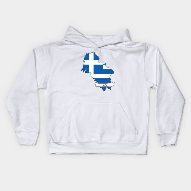 Ios Kids Hoodie by greekcorner